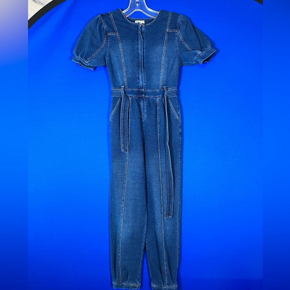 Super cute denim jumpsuit